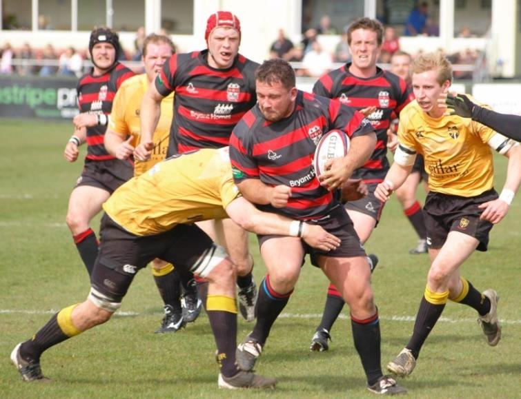 Nathan Williams in action for Moseley